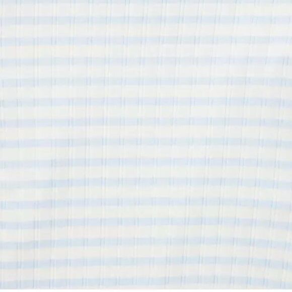 Janie and Jack 100047853 Blue & White Baby Ribbed Stripe Bear Ear Beanie 18-24 m - Picture 2 of 9